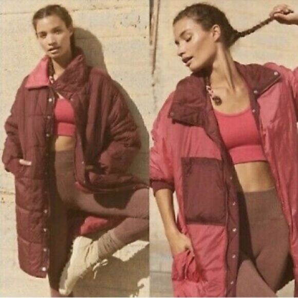Free People Jackets & Blazers - Free People Long Puffer Jacket